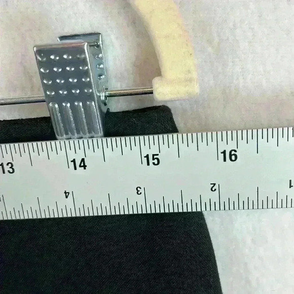 Halogen Pencil Skirt Size 8 Black Kick Pleat Polyester Blend Lined - Picture 9 of 9